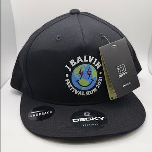J Balvin Festival Run 2021 Snap Hat